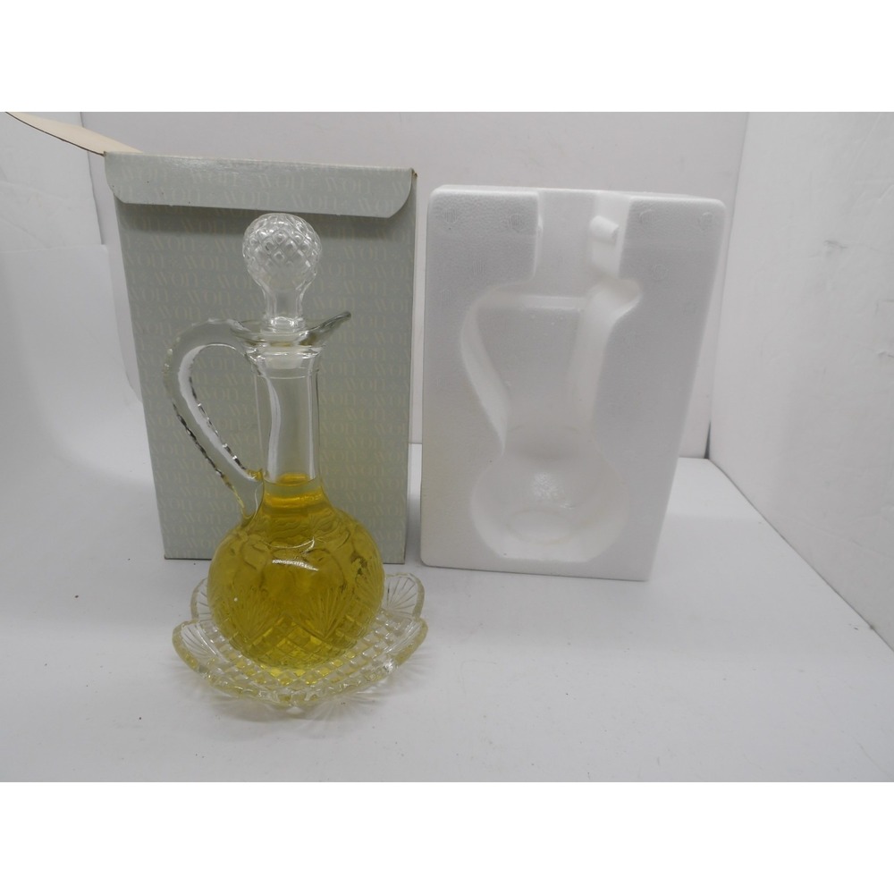 FULL BOTTLE 1973 Avon "CRUET COLOGNE SET" Imperial Garden Cologne 8 oz In Box